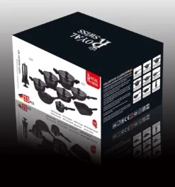 Royal Swiss® Pannenset - 33 Delig - Keramisch - Inductie - Afneembare Handgrepen - Geschikt Voor Oven - Zwart 11 Royal Swiss® Pannenset - 33 Delig - Keramisch - Inductie - Afneembare Handgrepen - Geschikt Voor Oven - Zwart -Greenpan Winkel 1120x1200 8