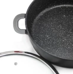 Cheffinger Steelpan Set 6-delig - 20-24-28cm - Zwart 13 Cheffinger Steelpan Set 6-delig - 20-24-28cm - Zwart -Greenpan Winkel 1191x1200 2