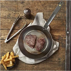 DeBuyer Mineral B Element Koekenpan - Zilver - Rond - Ø 24 Cm -Greenpan Winkel 1196x1200