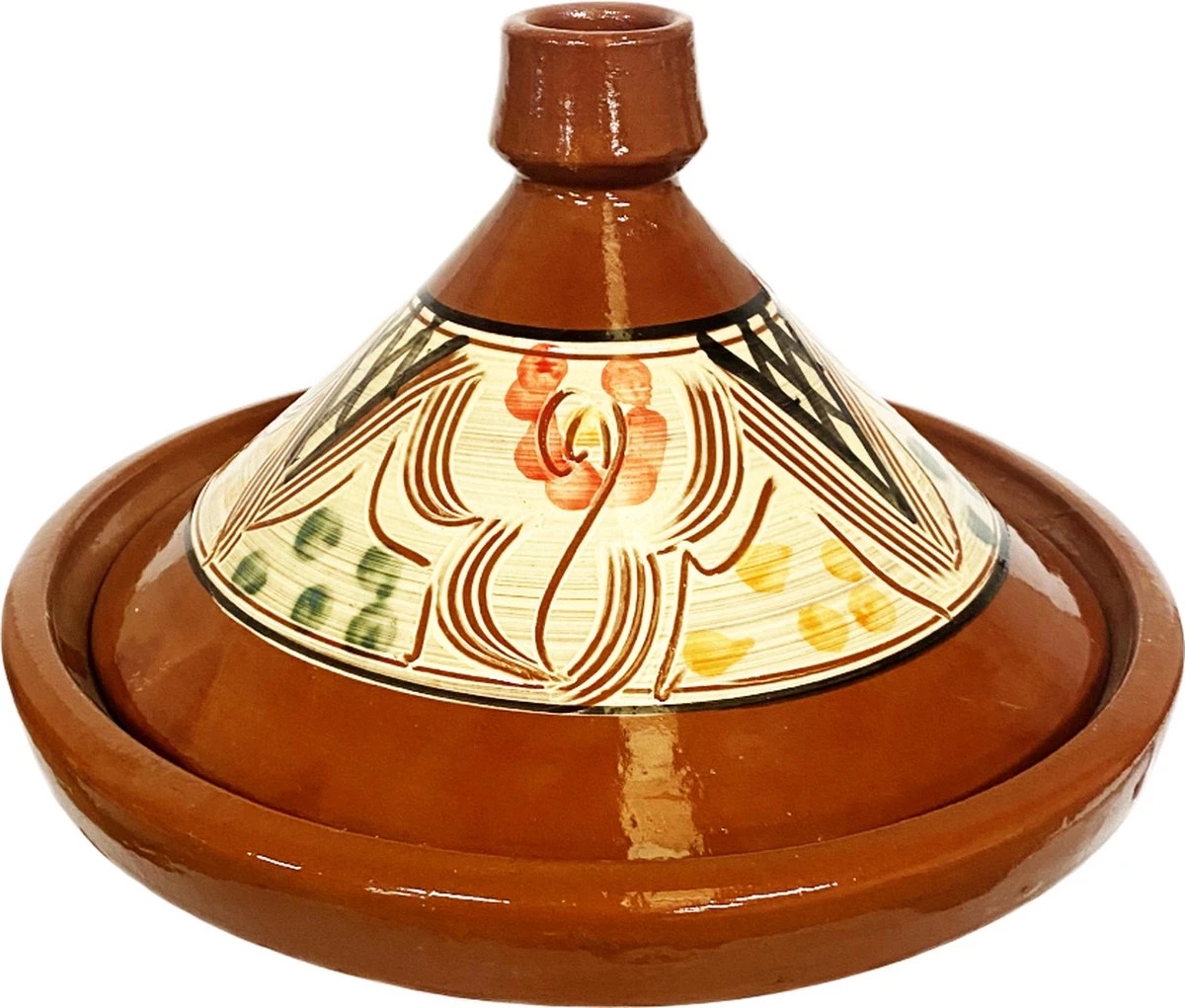 Marokkaanse Familie Tajine - Ø 33 Cm 1 Marokkaanse Familie Tajine - Ø 33 Cm
