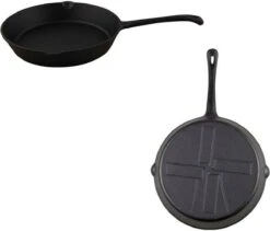 The Windmill Koekenpan Skillet Maxi 26 Cm Gietijzer Zwart -Greenpan Winkel 1200x1026 1