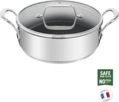 Tefal Pierre Gagnaire Sauteerpan - Ø 26 Cm + Deksel -Greenpan Winkel 1200x1027 1
