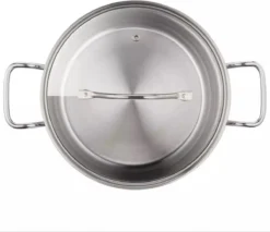 Tefal Intuition Pannenset 5-Pannen Kookset - Steelpan Ø 16 Cm, Kookpan 18/20/24 Cm, Soeppan 22 Cm - Zilver -Greenpan Winkel 1200x1035