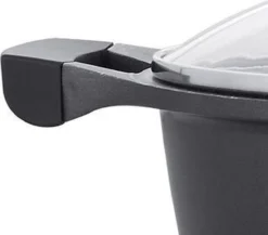 Royalty Line - Marble Soep/braadpan - Met Glazen Deksel Zwart - 20 CM. RL-BS20ML -Greenpan Winkel 1200x1055