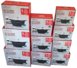 Royalty Line - Marble Soep/braadpan - Met Glazen Deksel Zwart - 20 CM. RL-BS20ML -Greenpan Winkel 1200x1056