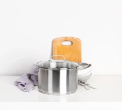 BK Bistro Soeppan Ø 24 Cm - RVS - Glazen Deksel - Inductie -Greenpan Winkel 1200x1083 1