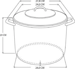 Excellent Houseware Soeppan - 9 L -Greenpan Winkel 1200x1101 2