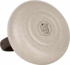 Florina Lava Fluitketel RVS Met Steen Coating 2,5L Voor Alle Warmtebronnen - Waterketel - Waterkoker - Cool Touch Handvat - Bruin / Beige -Greenpan Winkel 1200x1119