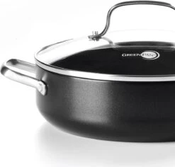 GreenPan Copenhagen Stoofpan Met Deksel En Extra Handvat 28cm/4.3L -Greenpan Winkel 1200x1147