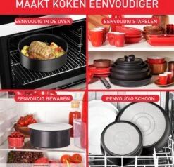 Tefal Ingenio Unlimited - Hapjespan - Ø24 Cm - Excl. Handgreep 13 Tefal Ingenio Unlimited - Hapjespan - Ø24 Cm - Excl. Handgreep -Greenpan Winkel 1200x1158 2