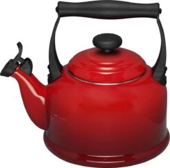 Le Creuset Tradition Fluitketel - 2.1 L - Kersenrood