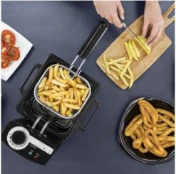 Frituurmachine Cecotec Cleanfry 1,5 L 1000W Roestvrij Staal -Greenpan Winkel 1200x1188 2