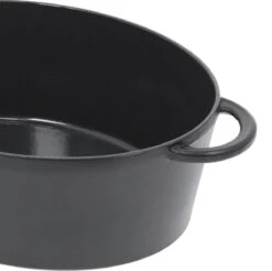 Fontignac Main Libres Braadpan - Ovaal - 29 Cm - Zwart -Greenpan Winkel 1200x1197 13