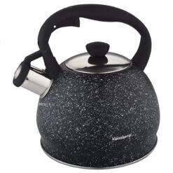 Fluitketel Inductie Gas Waterkoker 2.0 L ‘’Cosenza’’ Mat Zwart RVS -Greenpan Winkel 1200x1198 15