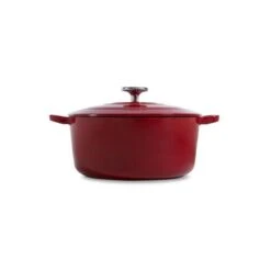 BK Bourgogne Braadpan Ø 28 Cm - Rood - Gietijzer - Inductie -Greenpan Winkel 1200x1200 1034