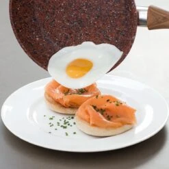 Livington Copper & Stone Pan - 24cm Koekenpan- Anti-aanbaklaag En Krasbestendig - Graniet Look - Binnenste Steenlaag Voor Perfecte Warmteverdeling - Geschikt Voor Ceran, Gas, Elektrisch, Inductie -Greenpan Winkel 1200x1200 1059