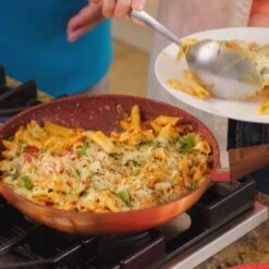 Livington Copper & Stone Pan - 24cm Koekenpan- Anti-aanbaklaag En Krasbestendig - Graniet Look - Binnenste Steenlaag Voor Perfecte Warmteverdeling - Geschikt Voor Ceran, Gas, Elektrisch, Inductie -Greenpan Winkel 1200x1200 1062