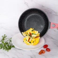 Royalty Line Inductie Pannenset - Luxe 14-delige Pannenset Marmeren Coating - Pannen Met Afneembare Handvaten - Oven-Ready - PFAS-Vrij - Voor Alle Warmtebronnen - Afneembare Koudgrepen - Antiaanbaklaag - Koekenpan Met Glazen Deksels - Roze -Greenpan Winkel 1200x1200 1103