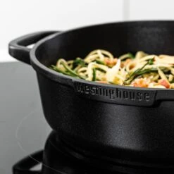 Westinghouse Performance Series - 12-delige Pannenset - Zwart - Geschikt Voor Alle Warmtebronnen Inclusief Inductie -Greenpan Winkel 1200x1200 1155