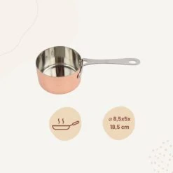 Orange85 Sauspan - Koper - 5x8,5cm - Staal -Greenpan Winkel 1200x1200 1221