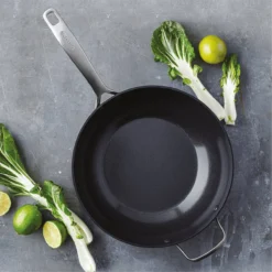 GreenPan Copenhagen Wok Met Extra Handvat 30cm/4.8L -Greenpan Winkel 1200x1200 160