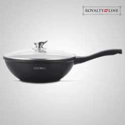 Royalty Line Marble Coating Wok - Met Glazen Deksel - Zwart - 30 Cm -Greenpan Winkel 1200x1200 162