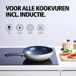 BRABANTIA INDU+ Wokpan - Keramische Antiaanbaklaag - Ø 28 Cm - Inductie - Pfas Vrij -Greenpan Winkel 1200x1200 242