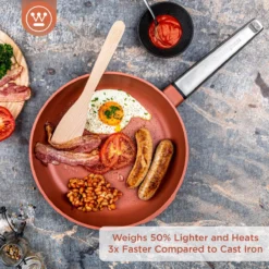 Westinghouse Performance Series - Koekenpan Inductie 28cm - Oven Geschikt - Rood - Geschikt Voor Alle Warmtebronnen 13 Westinghouse Performance Series - Koekenpan Inductie 28cm - Oven Geschikt - Rood - Geschikt Voor Alle Warmtebronnen -Greenpan Winkel 1200x1200 264