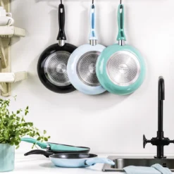 VitaVerde Expert Koekenpannenset Ø 20cm + Ø 24cm + Ø 28cm - Lichtblauw - Inductie - PFAS-vrij 13 VitaVerde Expert Koekenpannenset Ø 20cm + Ø 24cm + Ø 28cm - Lichtblauw - Inductie - PFAS-vrij -Greenpan Winkel 1200x1200 304