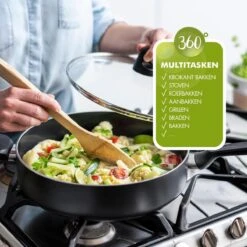 GreenPan Memphis Keramische Koekenpannenset - Ø24 + Ø28 Cm - PFAS-vrij -Greenpan Winkel 1200x1200 328