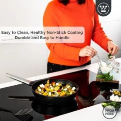 Westinghouse Performance Series - Koekenpan Inductie 28cm - Zwart - Geschikt Voor Alle Warmtebronnen Inclusief Inductie En Ovenbestendig 12 Westinghouse Performance Series - Koekenpan Inductie 28cm - Zwart - Geschikt Voor Alle Warmtebronnen Inclusief Inductie En Ovenbestendig -Greenpan Winkel 1200x1200 370