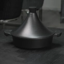 BIKO | Luxe Aluminium Tajine Inductie| Tagine | Geschikt Voor 4-8 Personen - Inductie - Zwart -Greenpan Winkel 1200x1200 496