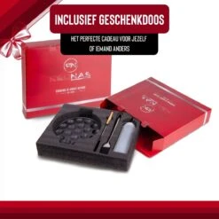 Rednas Poffertjespan Pakket - Incl. Luxe Giftbox - Incl.Bakkwast/Vork/Doseerfles - RVS/Gietijzer -Greenpan Winkel 1200x1200 576