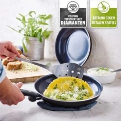 GreenPan Cambridge Hapjespan Met Deksel 28cm - Zwart - Inductie - PFAS-vrij -Greenpan Winkel 1200x1200 738