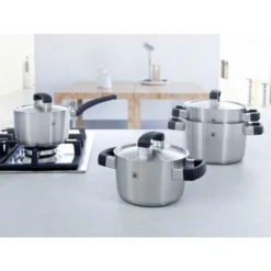 BK Conical Cool Pannenset - 5-delig - RVS - Geschikt Voor Alle Warmtebronnen