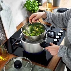 Springlane Roestvrijstalen Snelkookpan - Inductie - Pressure Cooker - 6,0 L Met Stoommand -Greenpan Winkel 1200x1200 846