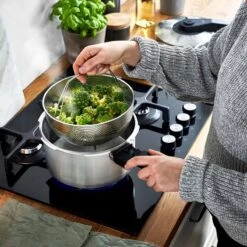 Springlane Roestvrijstalen Snelkookpan - Inductie - Pressure Cooker - 6,0 L Met Stoommand -Greenpan Winkel 1200x1200 849