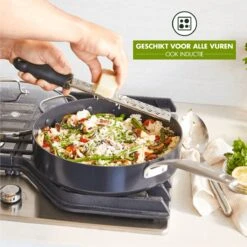 GreenPan Copenhagen Stoofpan Met Deksel En Extra Handvat 28cm/4.3L -Greenpan Winkel 1200x1200 876