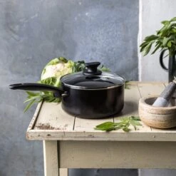 GreenPan Cambridge Steelpan 16cm - Zwart - Inductie - PFAS-vrij -Greenpan Winkel 1200x1200 889