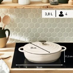 Tefal LOV Lage Braadpan - 3.8L - Ø28 Cm - Beige -Greenpan Winkel 1200x1200 946