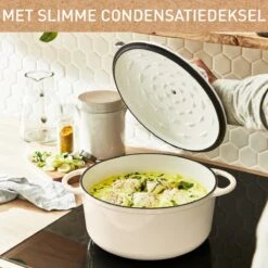 Tefal LOV Braadpan - 5L - Ø25 Cm - Beige -Greenpan Winkel 1200x1200 988