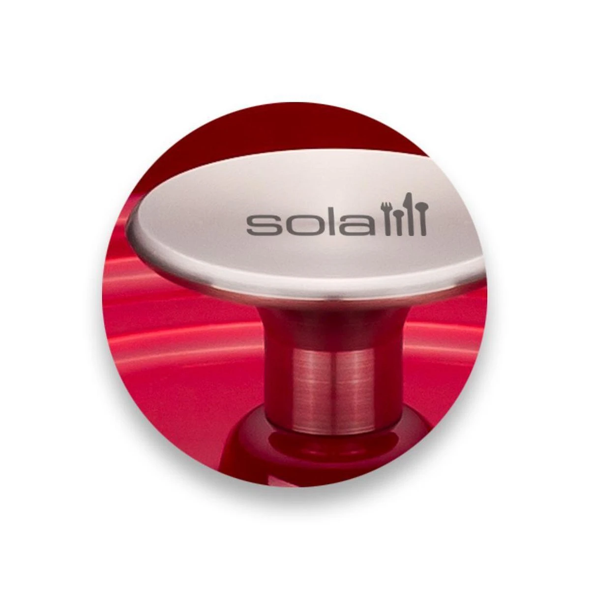 Sola - Braadpan Cm Oranje/rood Gietijzer 5 Sola - Braadpan Cm Oranje/rood Gietijzer - Afbeelding 5