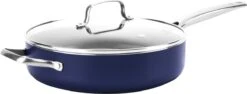 Blue Diamond – Sauteerpan Inclusief Deksel – Hapjespan – 28 Cm - Coating Met Diamant - Blauw -Greenpan Winkel 1200x455