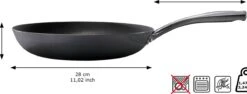 Skottsberg Koekenpan Cast Iron 28 Cm Gietijzer -Greenpan Winkel 1200x459 2