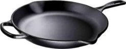 Le Creuset - Gietijzeren Ronde Skillet In Mat Zwart 23cm 7 Le Creuset - Gietijzeren Ronde Skillet In Mat Zwart 23cm -Greenpan Winkel 1200x472 1