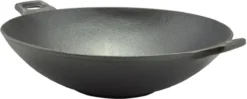 Cast Iron Wokpan / Wadjan Gietijzer - ø 31 Cm - Zonder Anti-aanbaklaag -Greenpan Winkel 1200x483 1