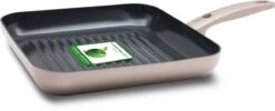 GreenPan Cambridge Inductie Grillpan - Ø 28 Cm - PFAS-vrij - Brons -Greenpan Winkel 1200x488