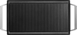 AEG MASTERY COLLECTION Plancha A9HL33 - Grillplaat - Gegoten Aluminium - 22 X 43 Cm -Greenpan Winkel 1200x548 2