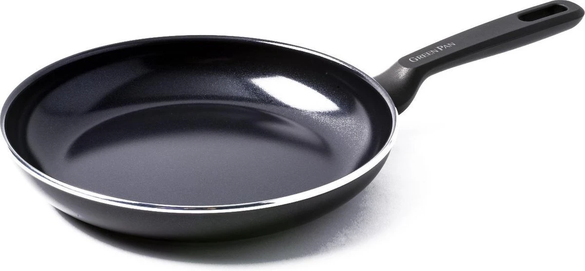 GreenPan Memphis Koekenpan 28cm - Zwart - Inductie - PFAS-vrij 1 GreenPan Memphis Koekenpan 28cm - Zwart - Inductie - PFAS-vrij