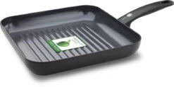 GreenPan Cambridge Grillpan 28cm - Zwart - Inductie - PFAS-vrij -Greenpan Winkel 1200x599 1